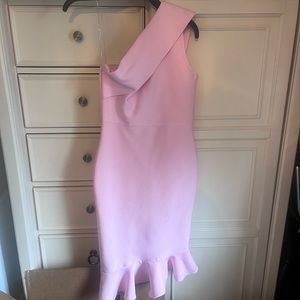 Small off the shoulder, formfitting shein dress